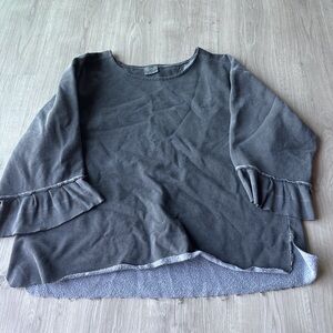 Gray Women's Top
